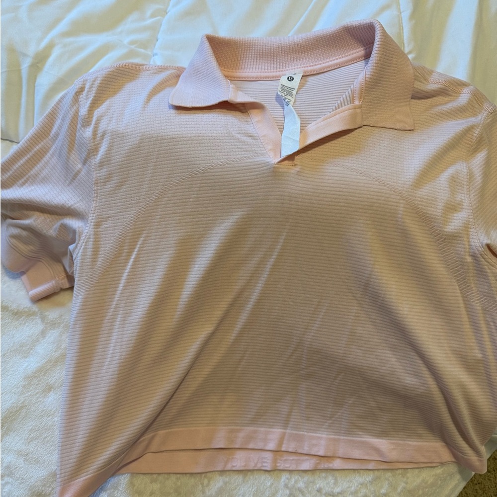 Pink Polo Shirt lululemon